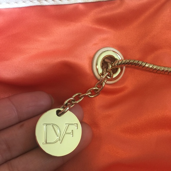 Diane Von Furstenberg Satin Color block Purse - Picture 14 of 14